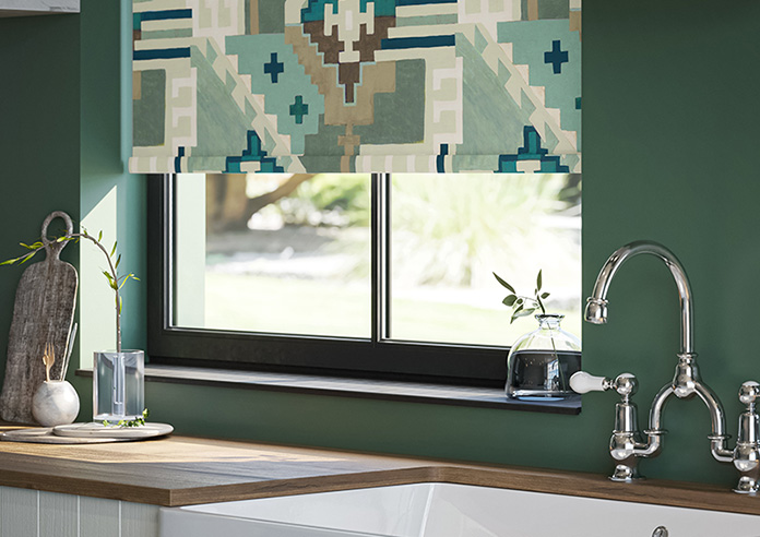 Machu Picchu, Seaglass - Roller Blind - Image 5